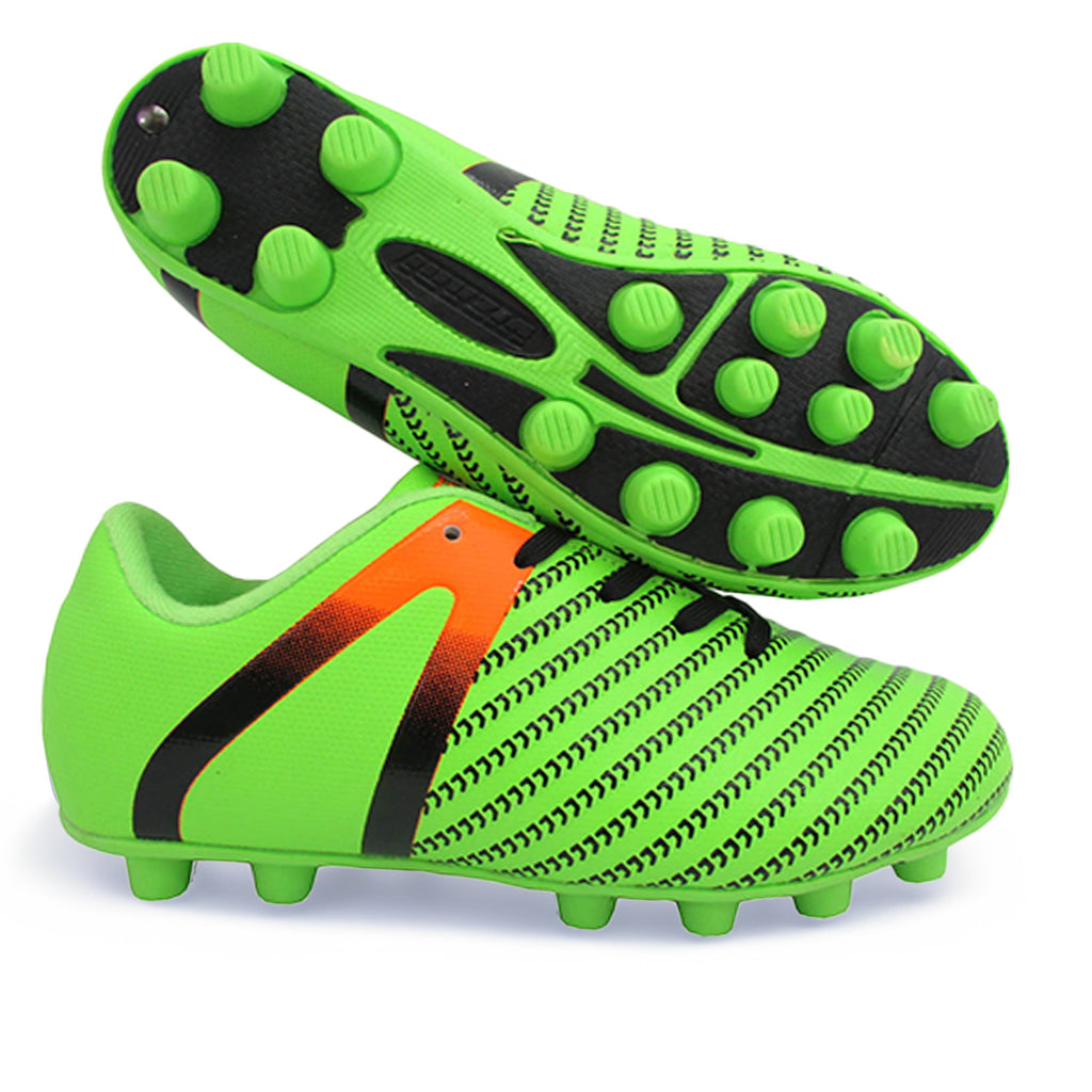 Impact Firm Ground Soccer Shoes -Green/Orange - Vizari Sports