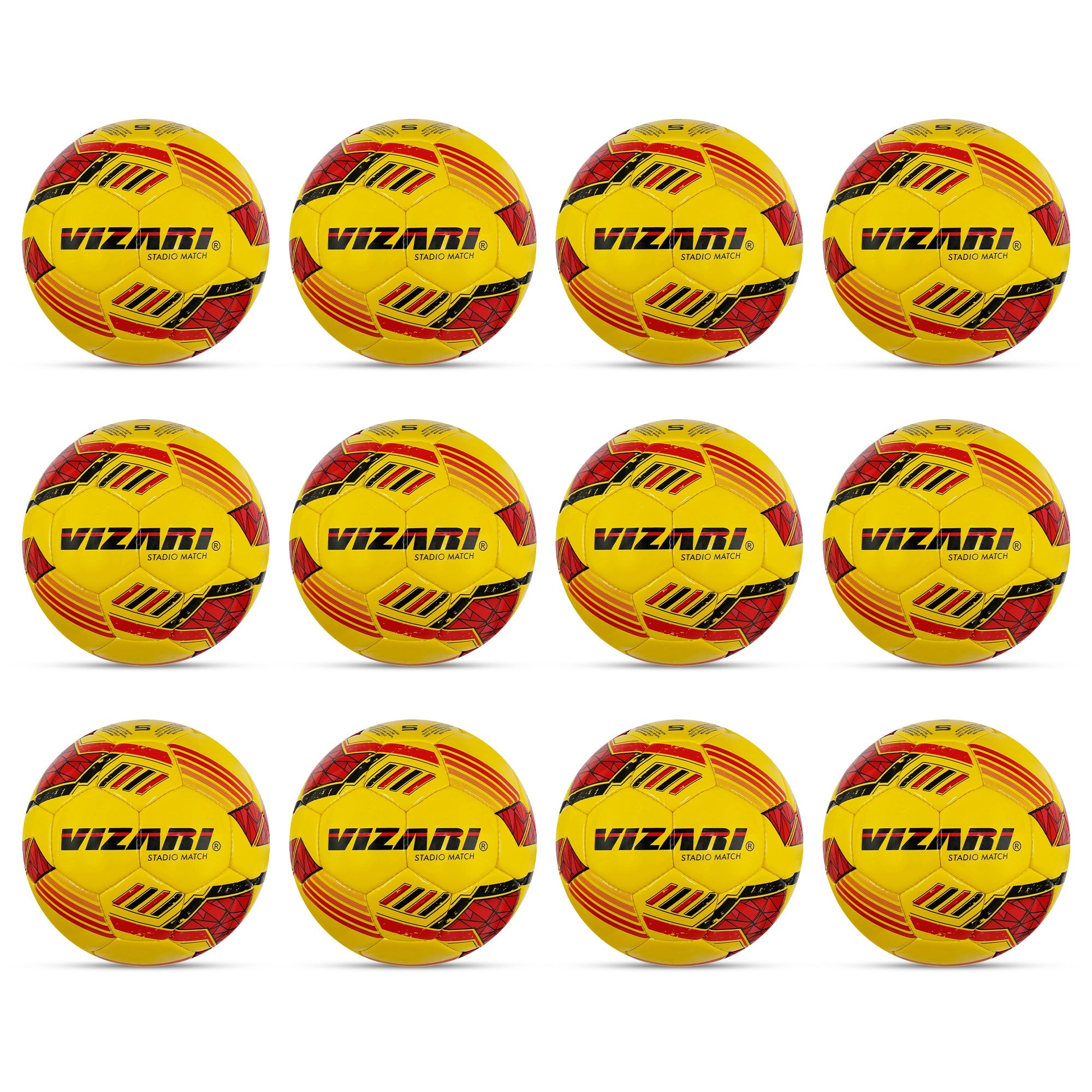 Stadio Match NFHS Soccer Ball-Yellow - Vizari Sports