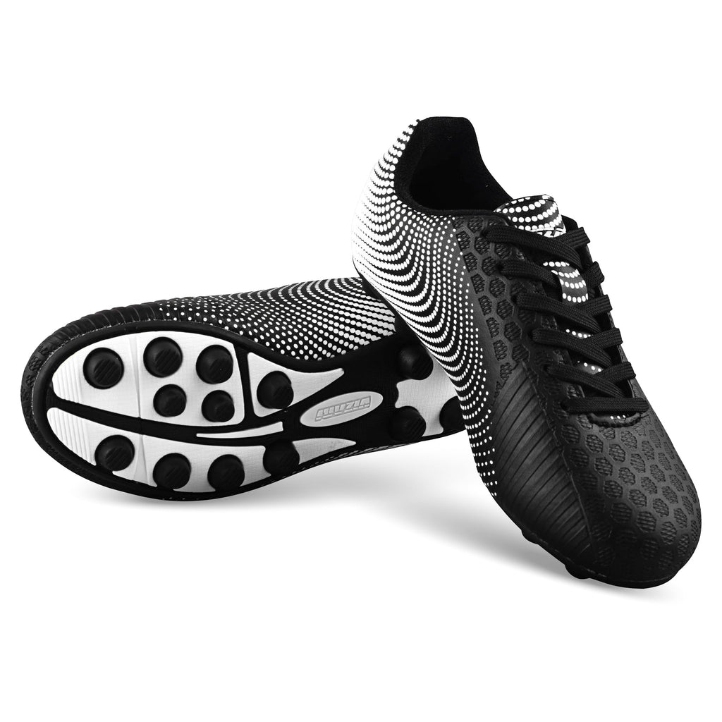 Vizari Stealth Firm Ground Soccer Shoes – Black/White