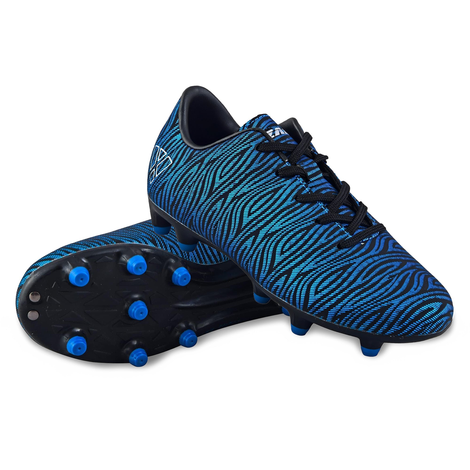 Vizari Teramo Firm Ground Soccer Shoes – Blue/Black