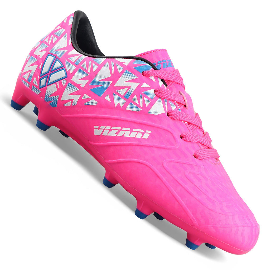 Vizari Pismo Junior Firm Ground Soccer Cleats – Pink