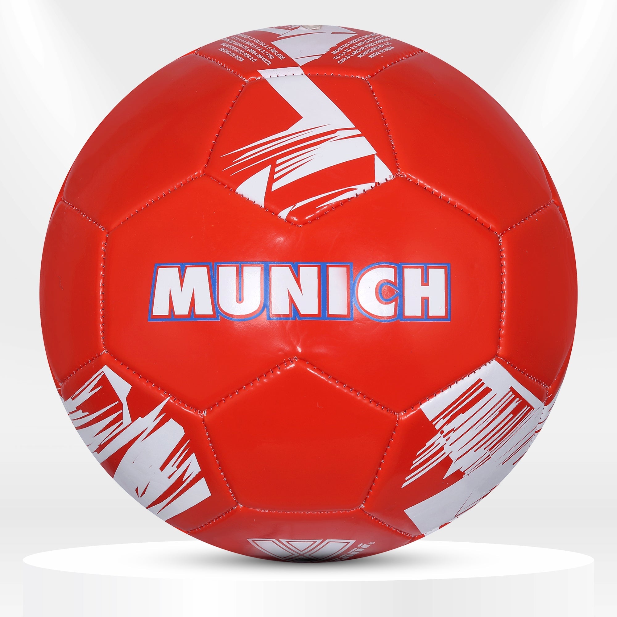 Club Team Soccer Balls - Munich Red - Vizari Sports