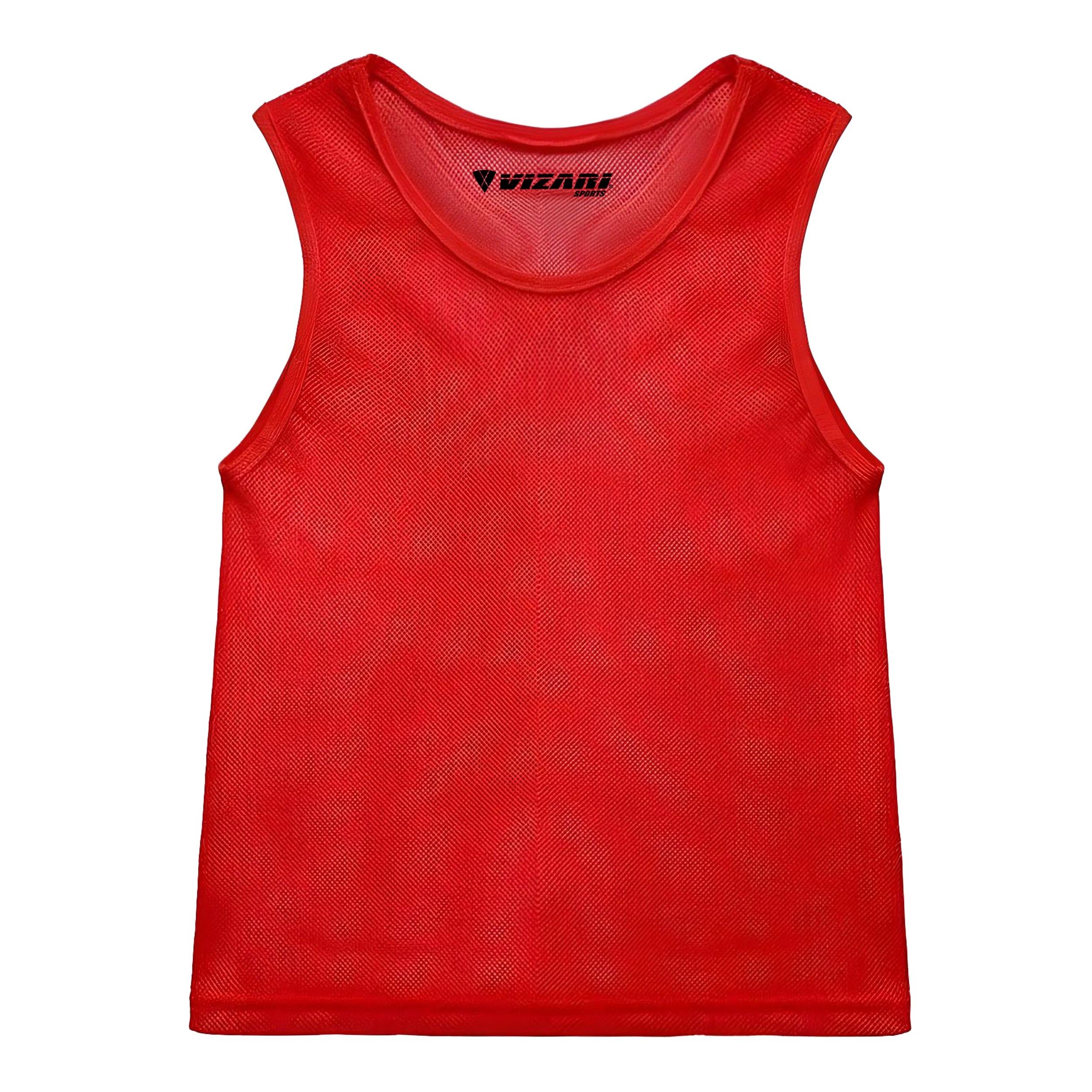 Scrimmage Vest-Red - Vizari Sports