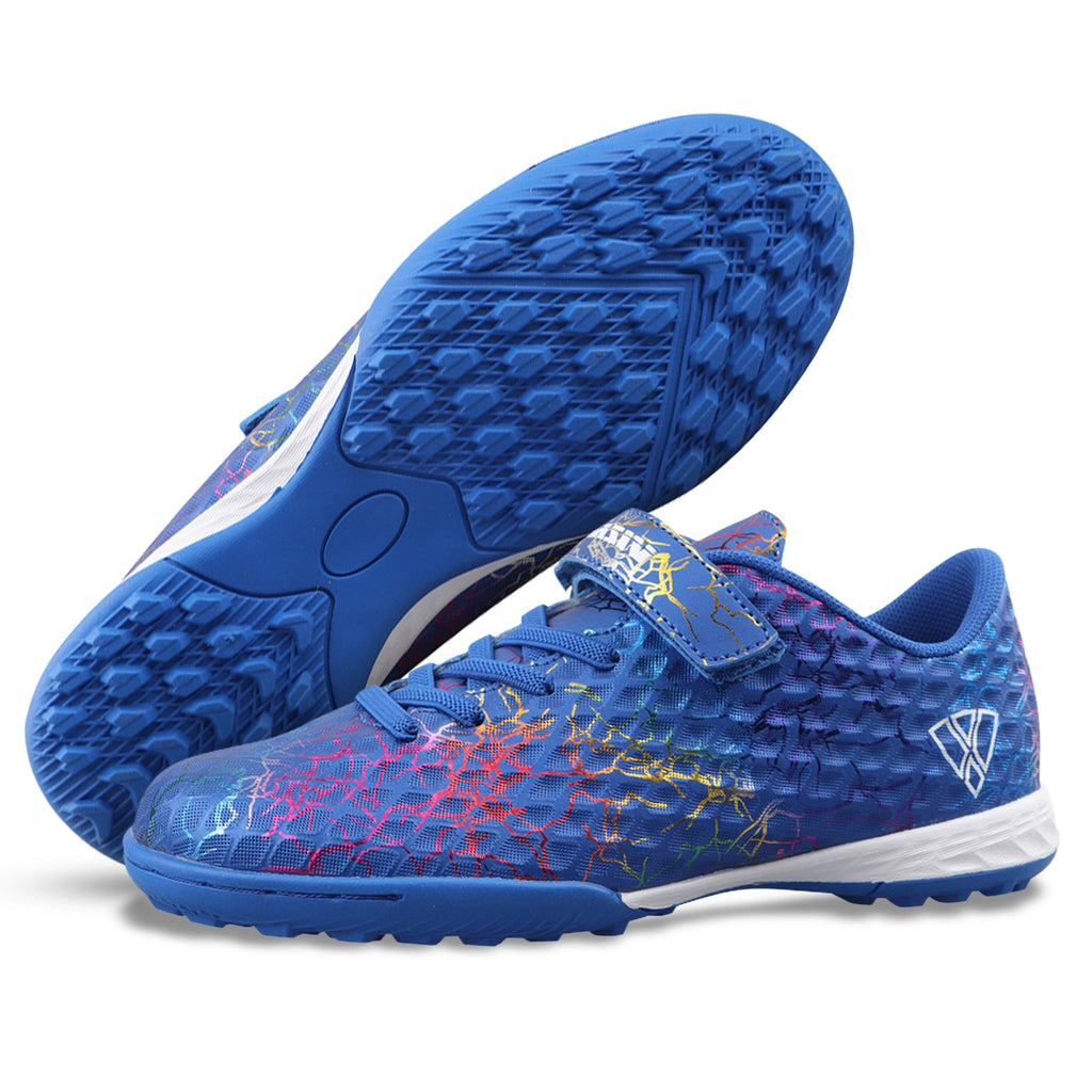 Vizari Zodiac Velcro Junior Turf Soccer Shoes – Blue