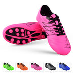 Vizari Boca Youth Firm Ground Soccer Cleats – Pink/Black
