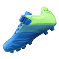 Vizari Sports Loma Velcro Youth Firm Ground Soccer Cleats - Blue/Green
