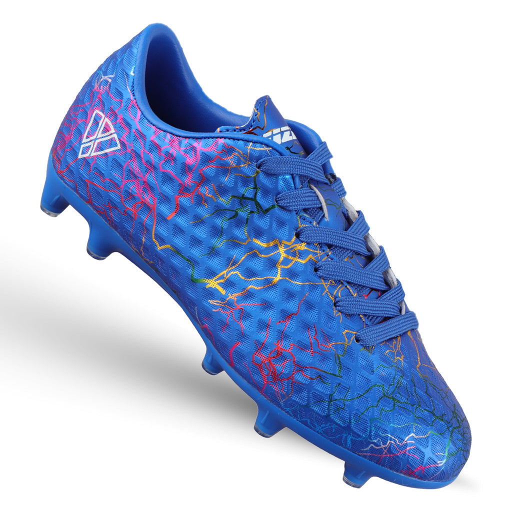 Zodiac JR. Firm Ground Soccer Shoes -Blue - Vizari Sports