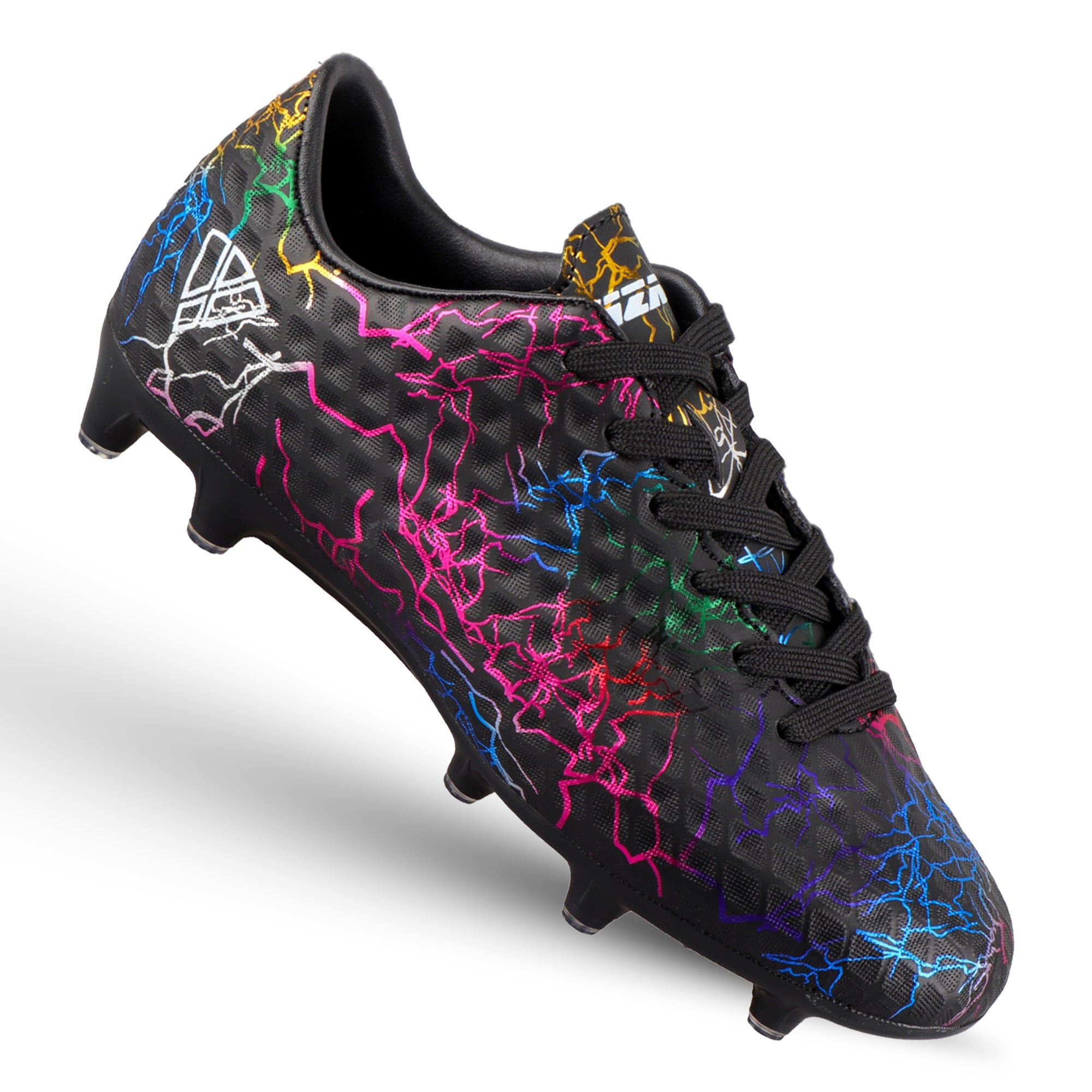 Zodiac JR. Firm Ground Soccer Shoes -Black - Vizari Sports