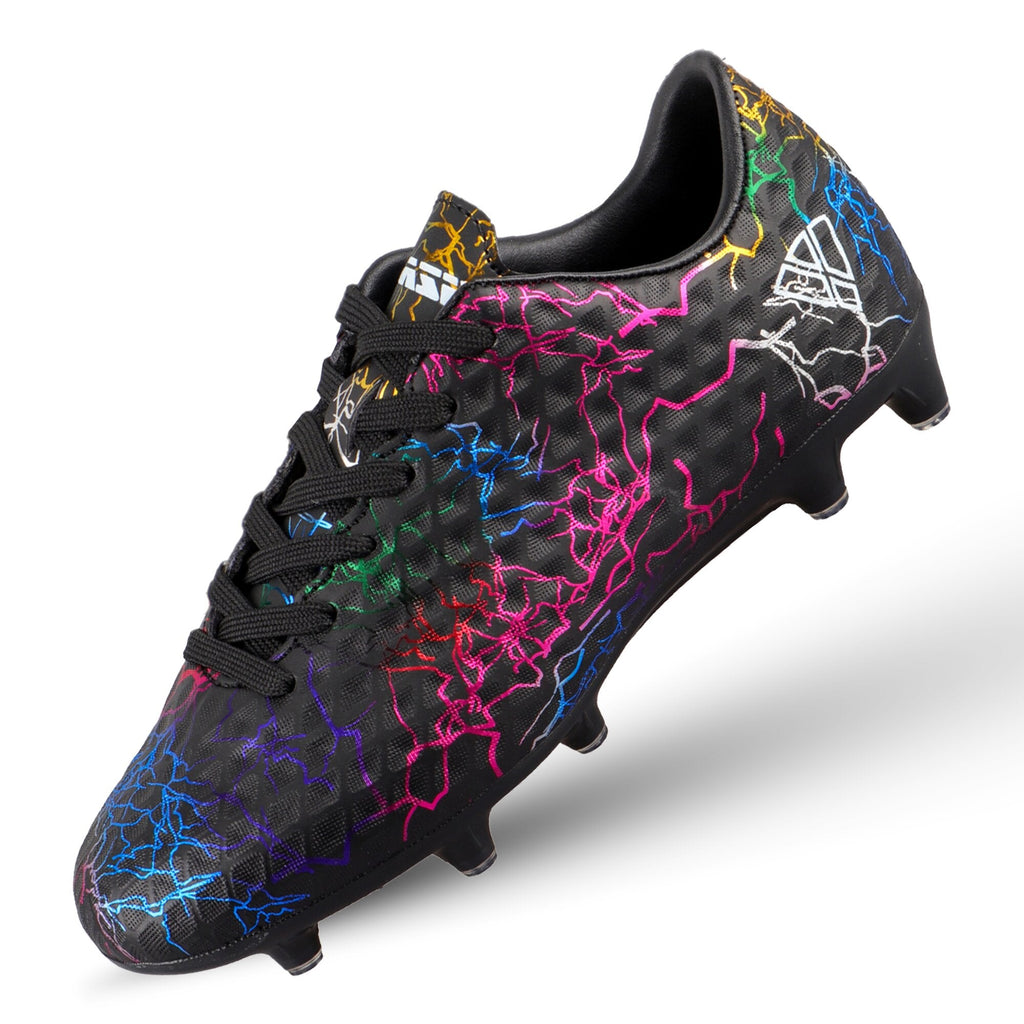 Zodiac JR. Firm Ground Soccer Shoes -Black - Vizari Sports
