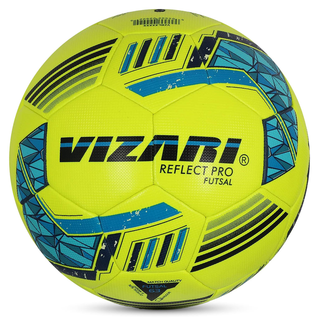 Vizari Reflect Pro Premium Indoor Soccer Ball – Lime Yellow
