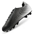 Stealth Firm Ground Soccer Shoes -Black/White - Vizari Sports