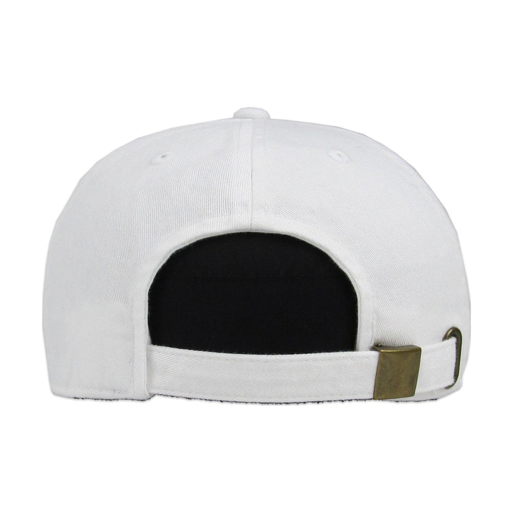 De lo mio embroidered Logo Vintage White Hat