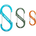2023 Nit Ize S-Biner Stainless Steel Dual Carabiner #2 - 3 Pack - Black/Stainless, Map: $7.64
