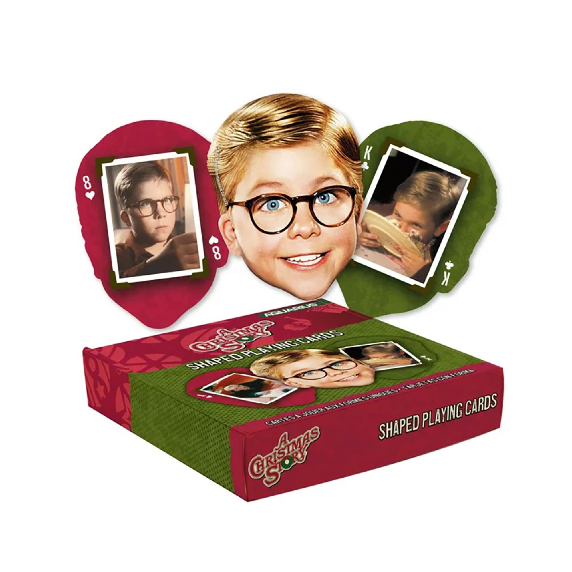 A christmas Story Shaped Playing cards