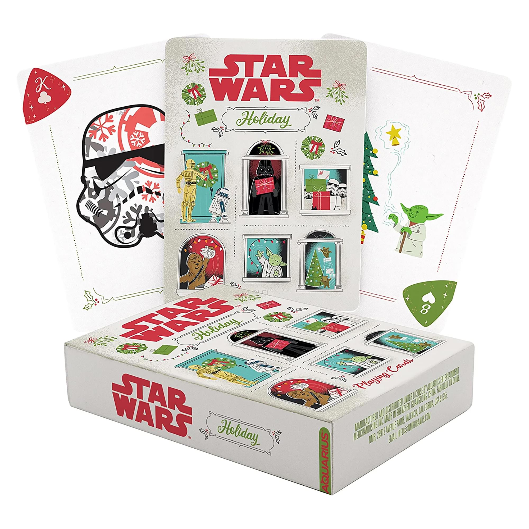 Star Wars christmas Playing cards