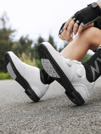 New Color Scheme Road Cycling Shoes, Outdoor Shoes with Locks, Mountain Biking Shoes, Power-Assisted Cycling Shoes, Summer Casual Non-Slip Shoes