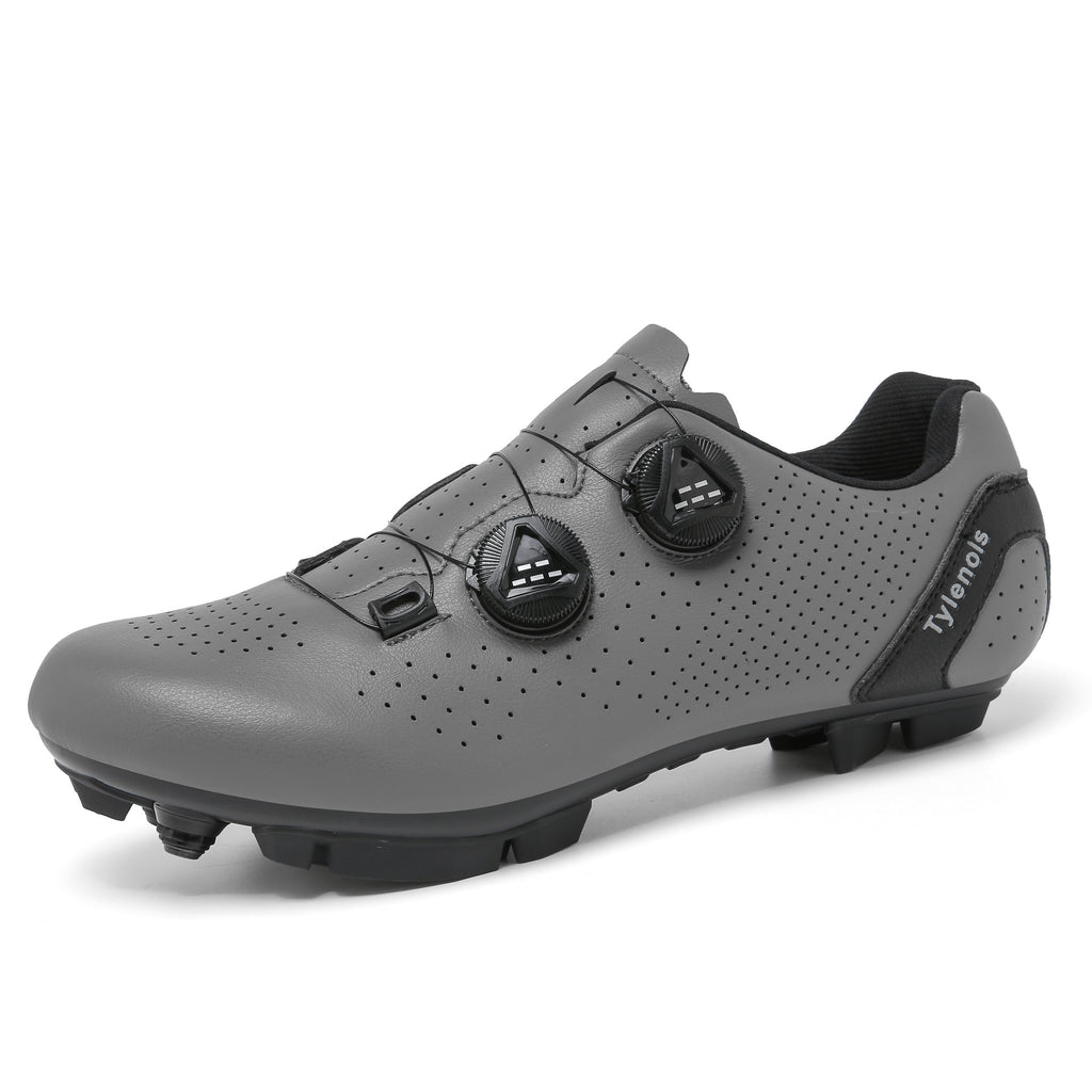 T168 Cross-border New Lockless Cycling Shoes Men's Road Car Lock Shoes Breathable Bicycle Shoes Non-lock Mountain Bicycle Shoes