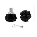 Double-row skates cat claw rubber brake head roller skates adjustable brakes skates wear-resistant ice point