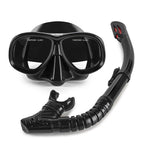 Wave Snorkeling Set Diving Goggles Diving Set Full Dry Breathing Apparatus with Prescription Lenses
