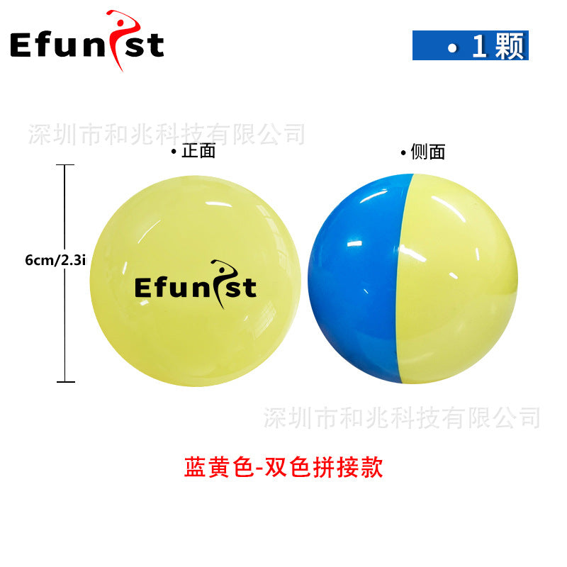 Golf Park Ball 60mm New Three-layer Ball Outdoor LED Luminous Ball Solid Color Night Flash Ball
