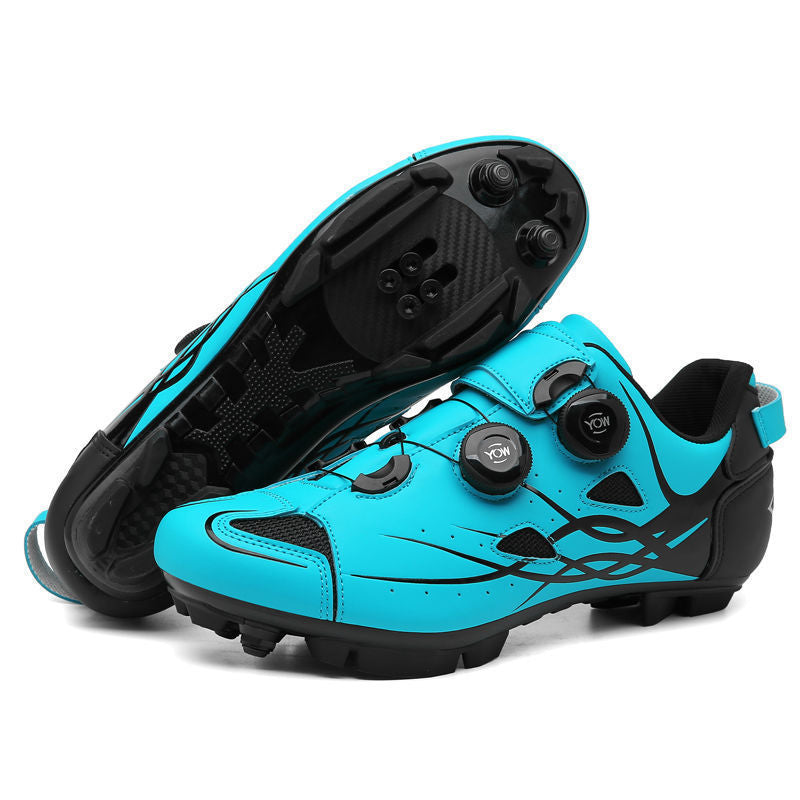 New Style Cycling Shoes with Lock Spring and Summer Lock Shoes for Men and Women Road Bike Booster Shoes Hard Sole Mountain Bike sneaker