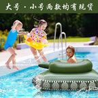 Factory Direct Sales Inflatable Water Spray Tank Water Battle Toy Tank Pool Party Water Spray Car Swimming Ring