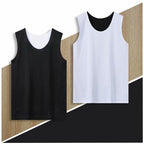 Double-sided basketball jersey custom one-piece jacket double-sided sports vest running loose sleeveless team uniform printing custom