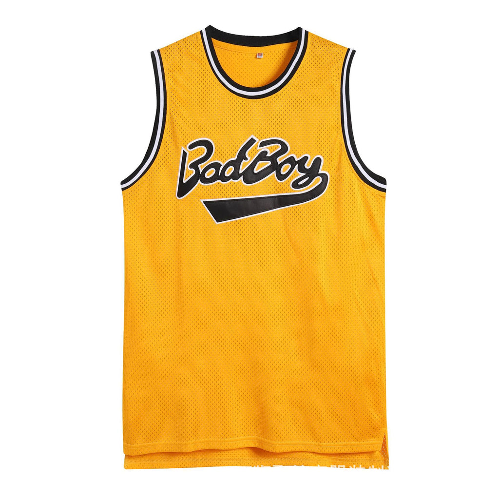 Cross-Border Amazon Best Selling No. 72 Badboy Youth Retro Movie Version Basketball Uniform Embroidered Jersey for Men