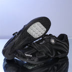 New Cross-Border Random Pattern Cycling Road Shoes for Men and Women, Mountain Bike Lock Shoes, Outdoor Power-Assisted Bicycle Shoes