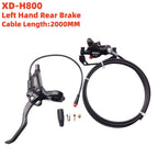 XOD electric bicycle scooter oil brake waterproof 2-core power-off brake disc brake XD-H800 / XD-H880