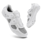 New Summer Hollow Road Bike Lock Shoe Set Hard-Soled Breathable Lock-Free Cycling Shoes Women's Power-Assisted Mountain Bike Lock Shoes