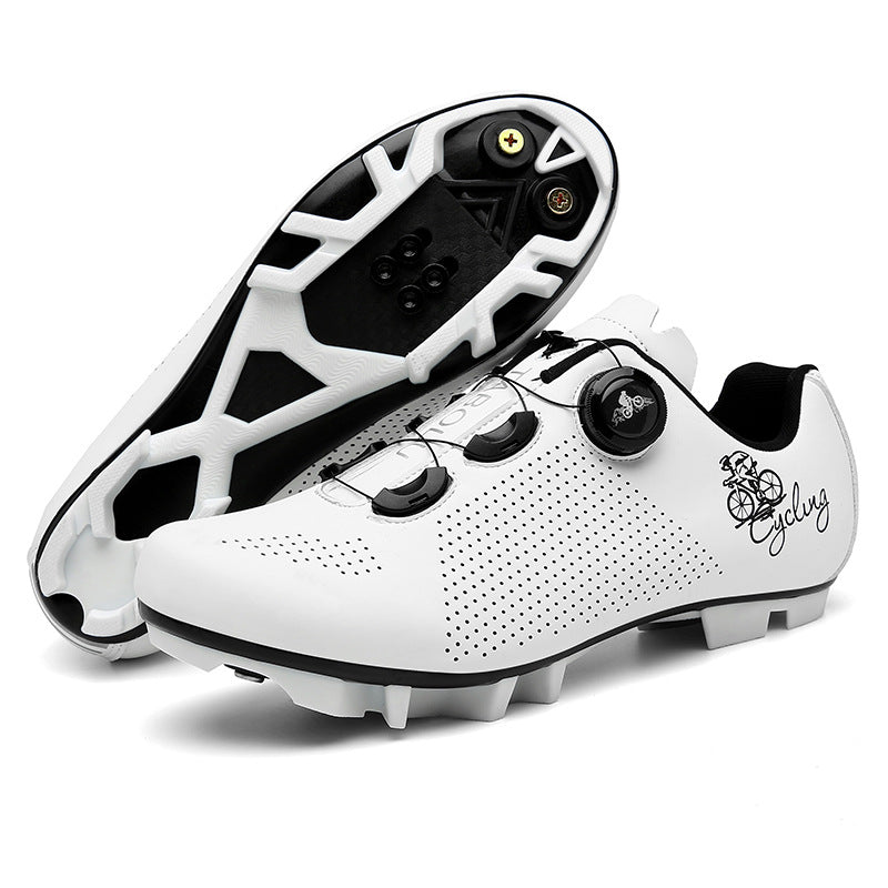 Cross-Border Foreign Trade Cycling Shoes, Cycling Shoes for Men and Women, Road Bike Lock Shoes, Mountain Bike Assist Shoes, Hard-Soled Wholesale