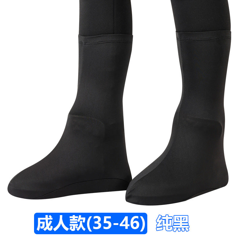 Desert Anti-sand Shoe Cover Foot Cover Hiking Travel Equipment Mingsha Mountain Children's Beach Travel Anti-wear Elastic Shoe Cover