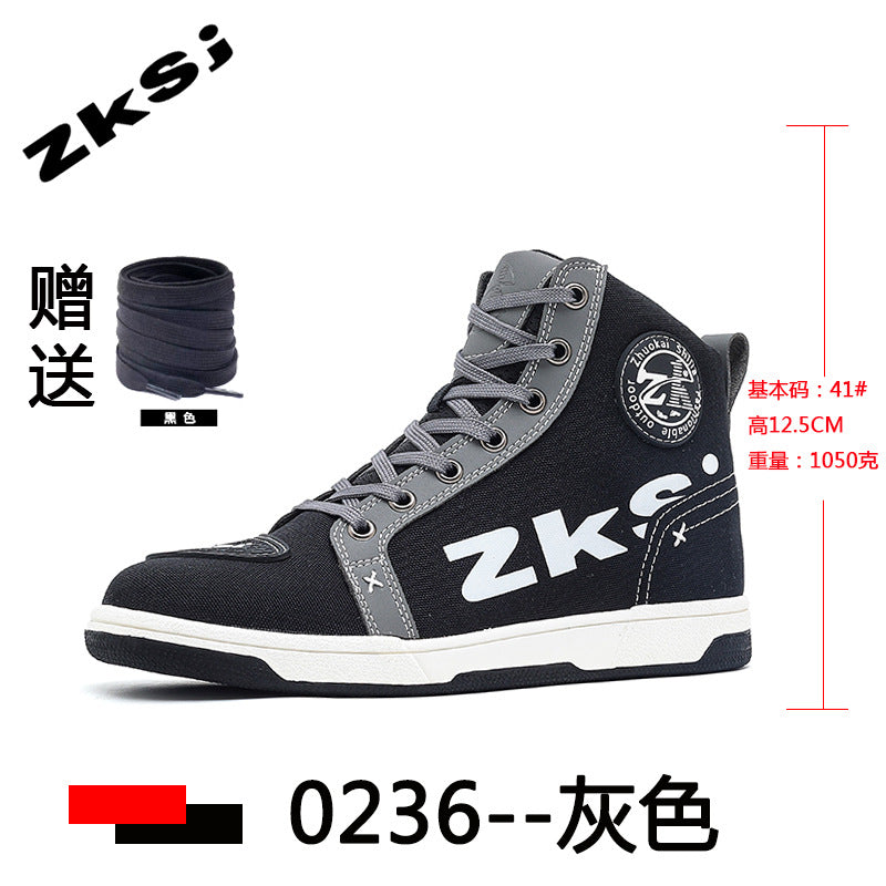 Cross-border motorcycle riding shoes motorcycle boots four seasons breathable anti-fall knight equipment road racing shoes parkour shoes four seasons