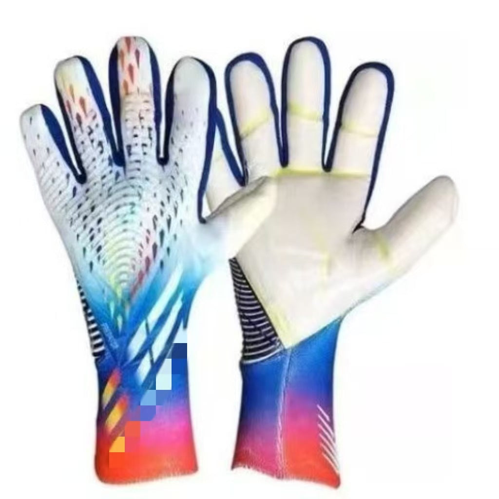 Falcon Football Professional Adult Children Latex Finger Free Comfortable Breathable Wear-Resistant Thickened Goalkeeper Gloves Goalkeeper