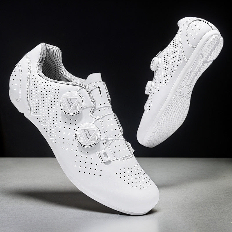 Cross-border foreign trade bicycle shoes cycling shoes men and women road bike lock shoes mountain bike booster shoes hard bottom wholesale