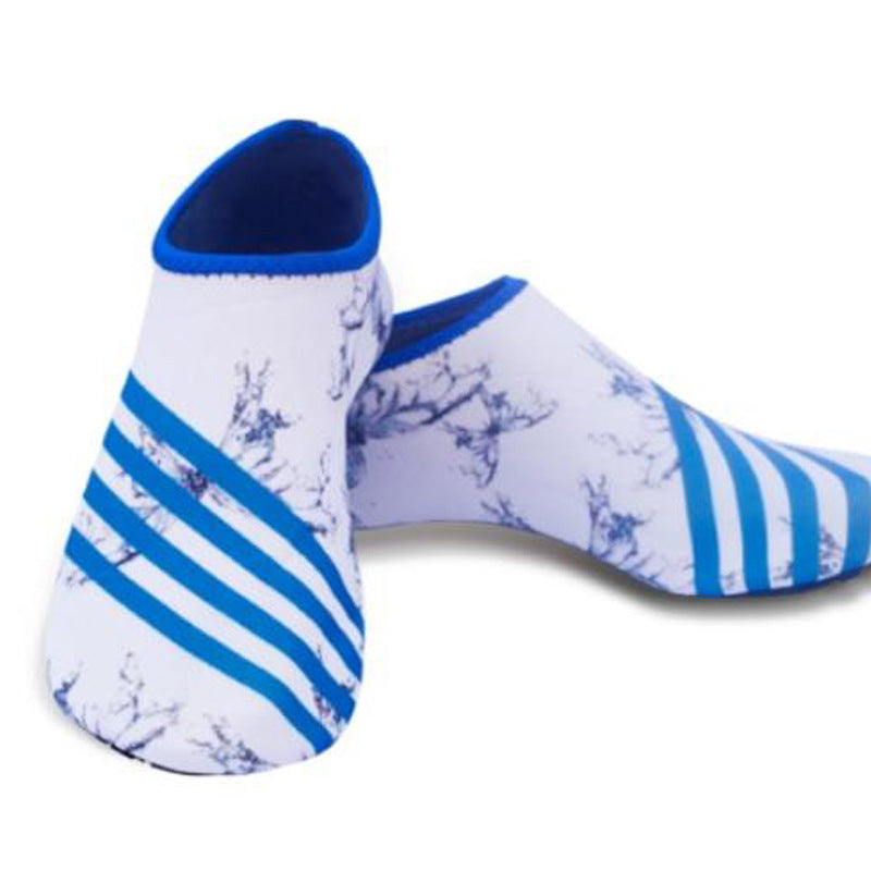 Color cartoon soft bottom beach diving socks spot men's and women's swimming shoes snorkeling diving shoes backwater shoes beach socks