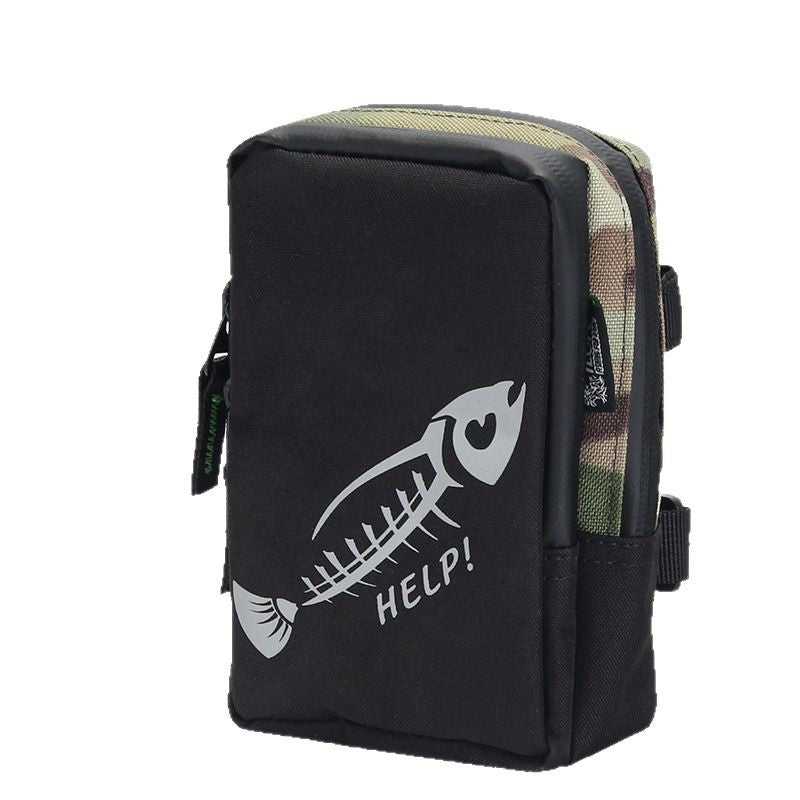 Ailuya fishing gear accessory bag storage packaging bait pendant bag wheel bag with compartment Luya bag cross-border