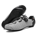 Road Bike Lock Shoes, Bicycle Riding Shoes, Lock-Free Summer Hard-Soled Mountain Bike Breathable and Wear-Resistant Professional Cycling Lock Shoes