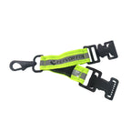 Cross-border fire gloves clip support with reflective nylon webbing firefighter gloves strap nylon webbing buckle