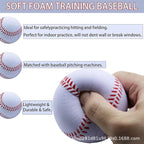 Factory direct PU ball toy foam baseball PU vent sponge ball 7.0CM9CM baseball decompression ball