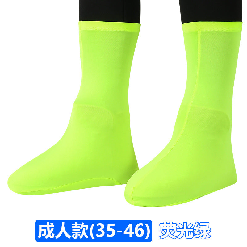 Desert Anti-sand Shoe Cover Foot Cover Hiking Travel Equipment Mingsha Mountain Children's Beach Travel Anti-wear Elastic Shoe Cover