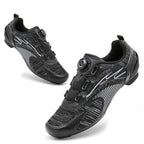Cross-border trade breathable bicycle shoes cycling shoes men and women road bike lock shoes mountain bike booster shoes wholesale