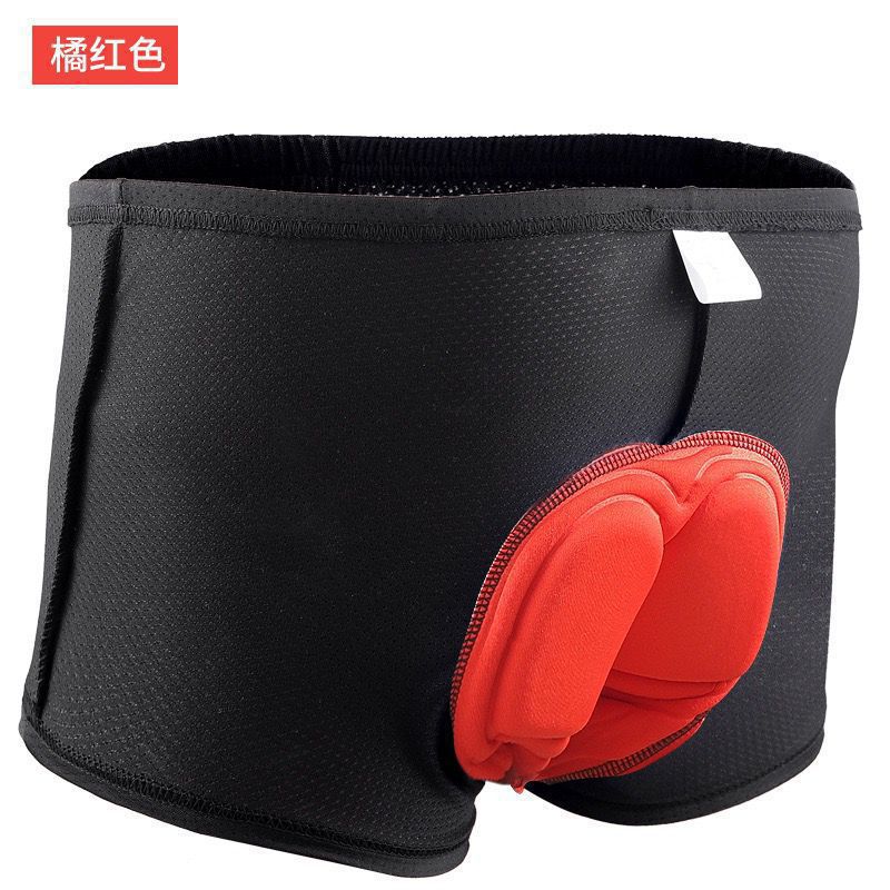 Cycling Underwear Shock-absorbing Silicone Mountain Cycling Pants Breathable Quick-drying Thickened Cushion Pants Riding Suit Cross-border