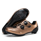Cross-border New Road Car Lock Shoes Hard Bottom Bike Shoes suit Breathable Lockless Cycling Shoes Men's Mountain Bicycle Shoes