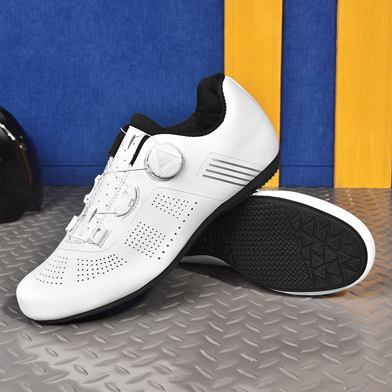 Cross-Border Foreign Trade Breathable Bicycle Shoes Cycling Shoes Men's and Women's Road Bike Lock Shoes Mountain Bike Power-Assisted Shoes Wholesale