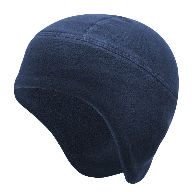 Outdoor riding skiing running ear protection cap polar fleece windproof cold warm cap bicycle lining ear cap