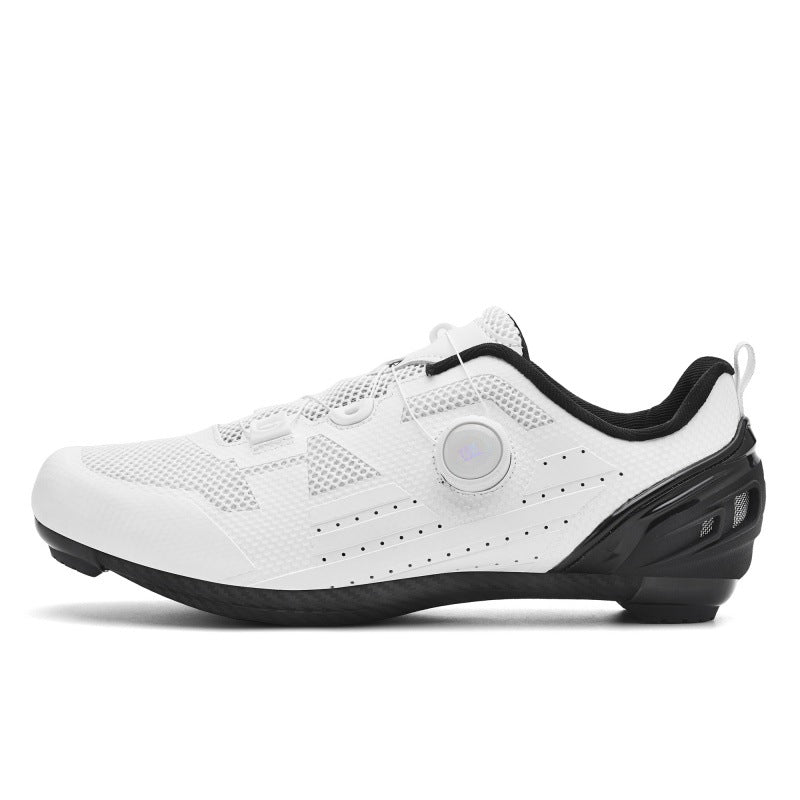 Cross-border new mesh cycling shoes men's summer lockless mountain bike road bike lock shoes spinning batch