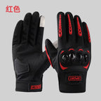 Motorcycle Riding Gloves for Men and Women, All-Season Motorcycle Off-Road Hard-Shell Anti-Fall and Anti-Slip Half-Finger Tactical Gloves