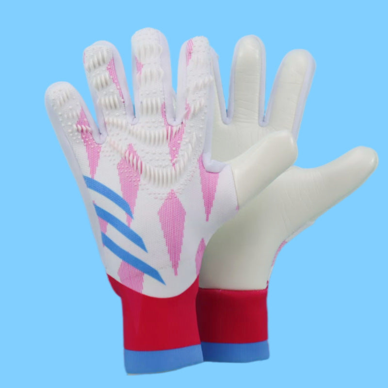 Factory Supply New Football Goalkeeper Gloves Thickened Non-Slip Latex Goalkeeper Gloves Children's Adult Gloves